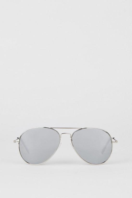 Burton Retro Aviator Frame Sunglasses 1