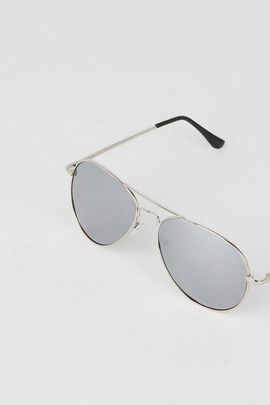 Burton Retro Aviator Frame Sunglasses 4