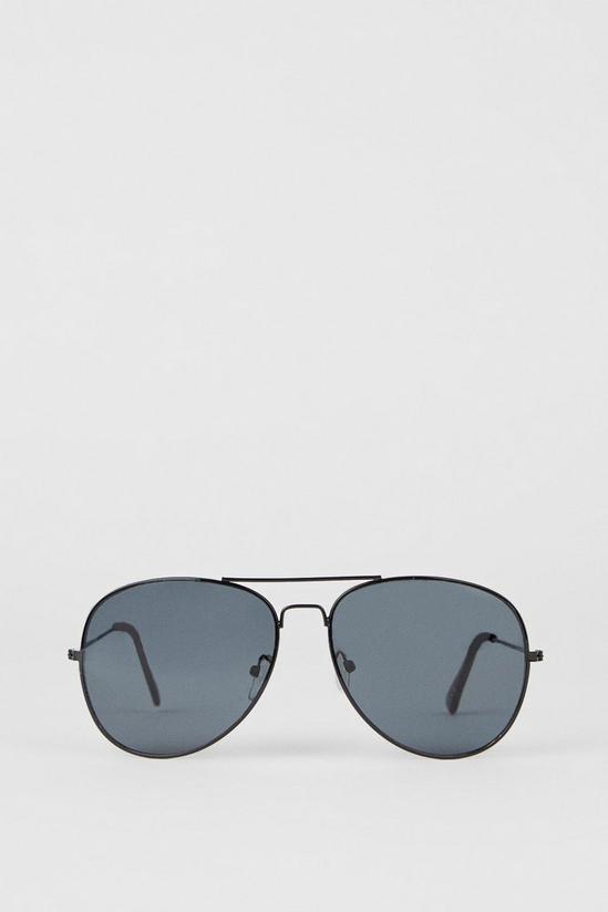 Burton Narrow Aviator Frame Sunglasses 1