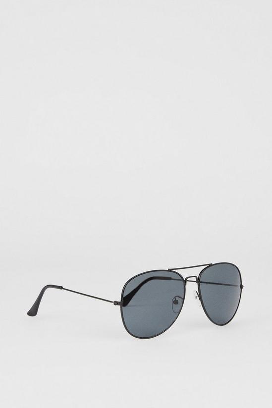 Burton Narrow Aviator Frame Sunglasses 4