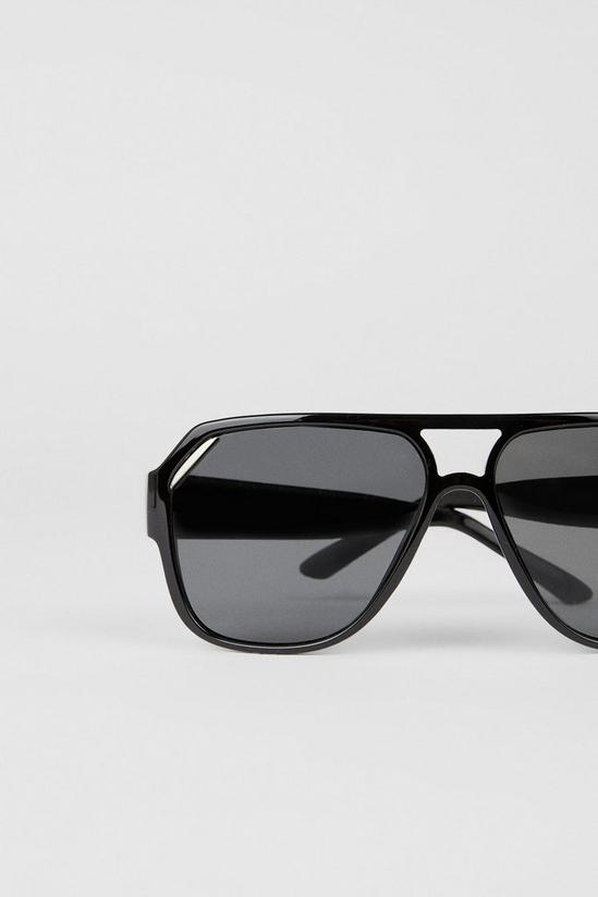 Burton Angled Round Frame Sunglasses 5