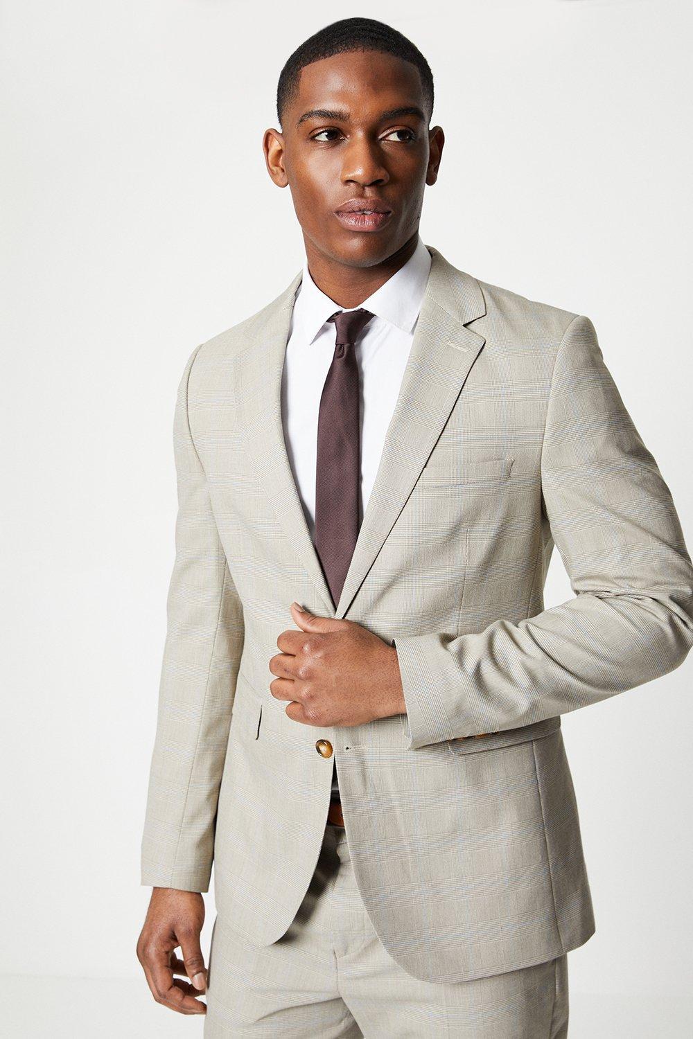 Suits | Neutral Pow Check Suit Jacket | Burton