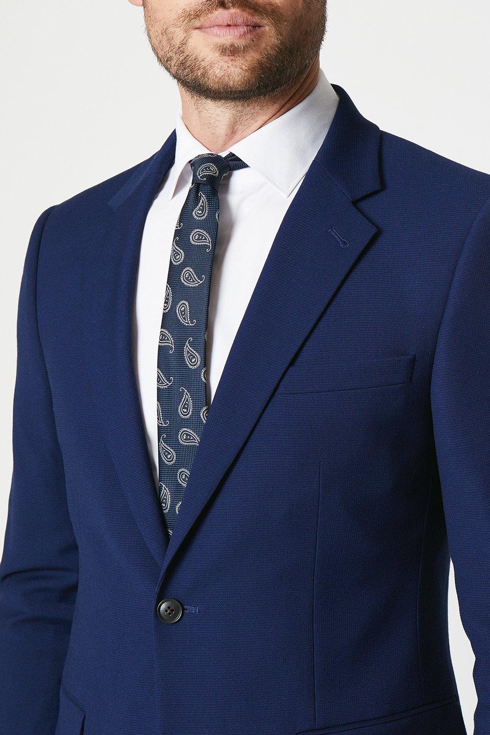 Image of Mens Dobby Paisley Tie