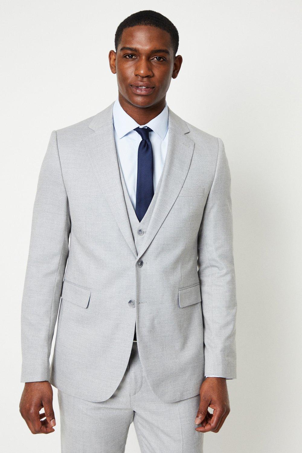 Suits | Neutral Oatmeal Suit Jacket | Burton