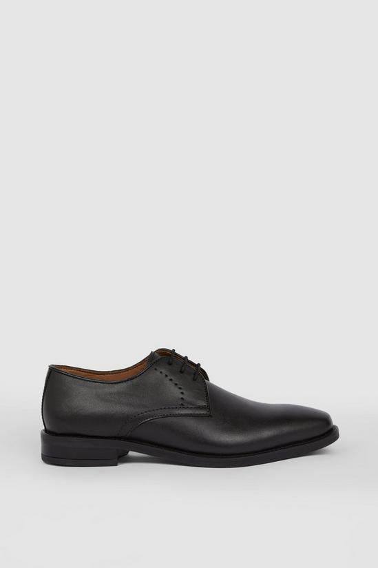 Shoes | Leather Airsoft Comfort Punch Detail Derby Lace Up Shoes | Maine