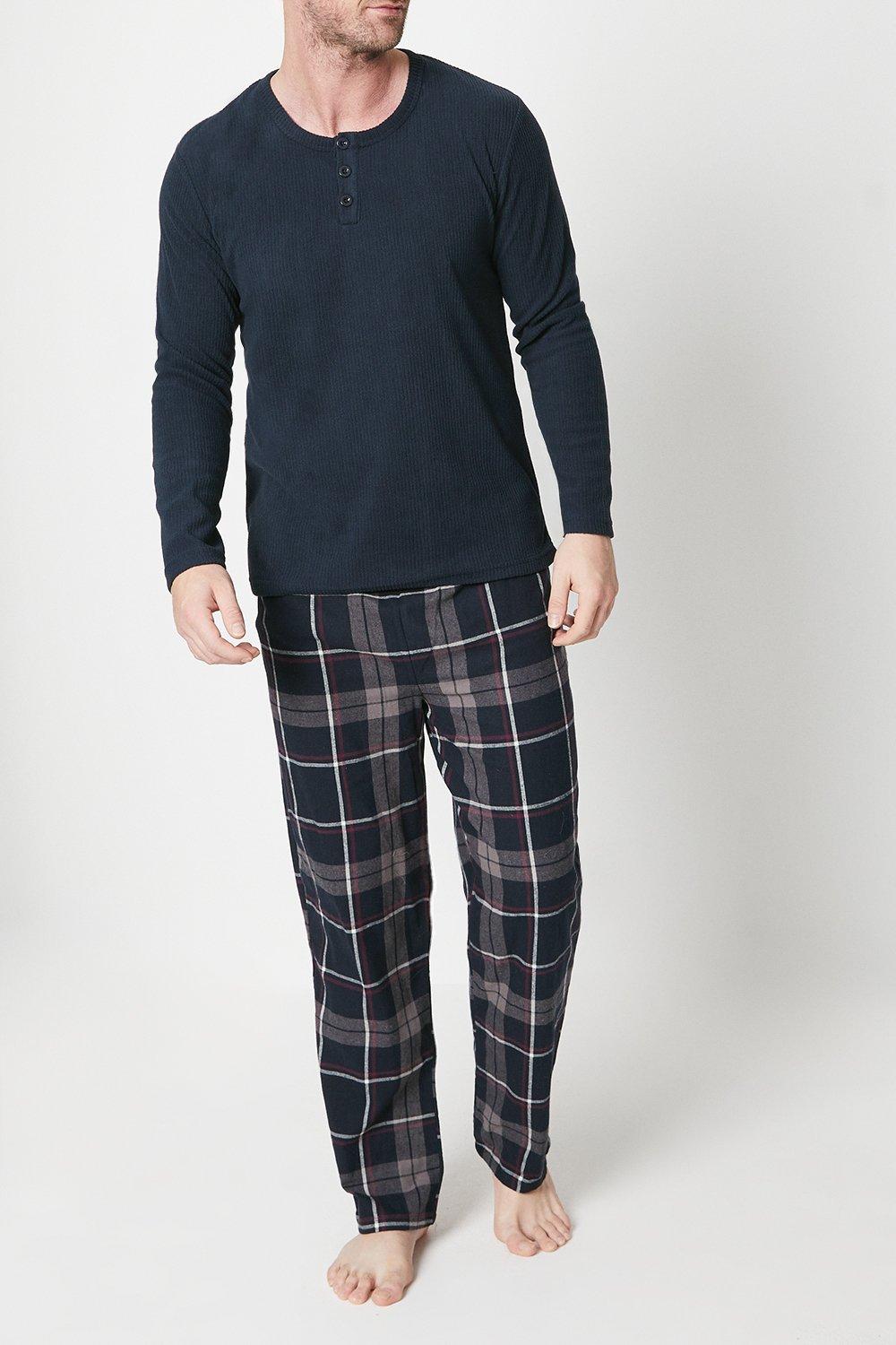 Loungewear | Checked Pyjama Set | Maine