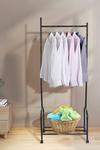Living and Home Single Rail Clothes Rail Hanging Display Stand thumbnail 3