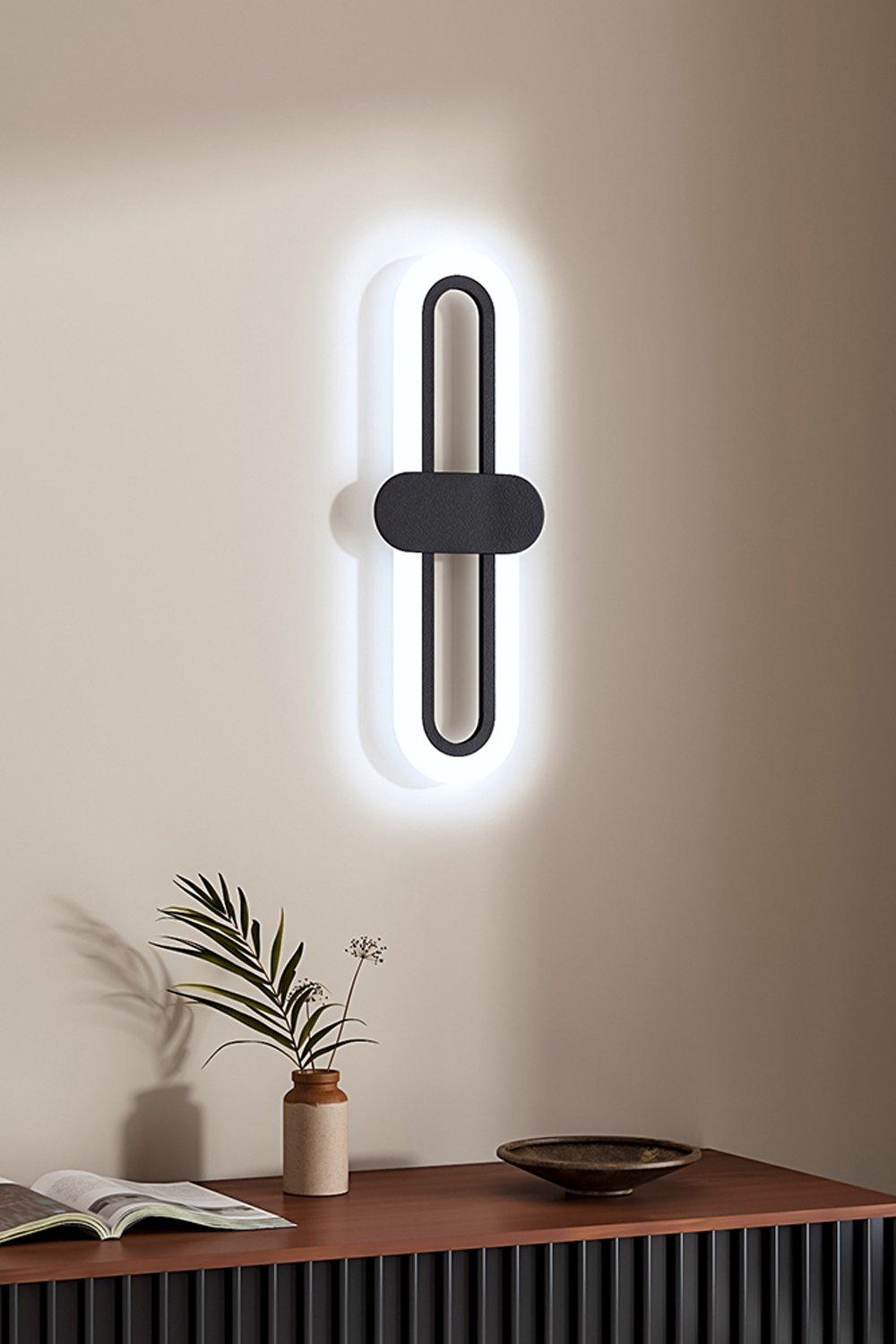 Modern Oval LED Wall Light