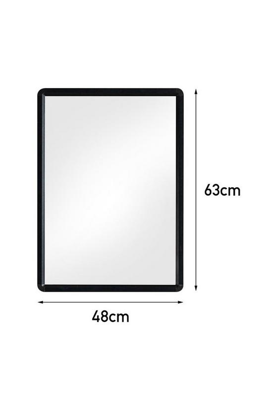 Living and Home 50x70CM Modern Rectangle Wall Mirror 2