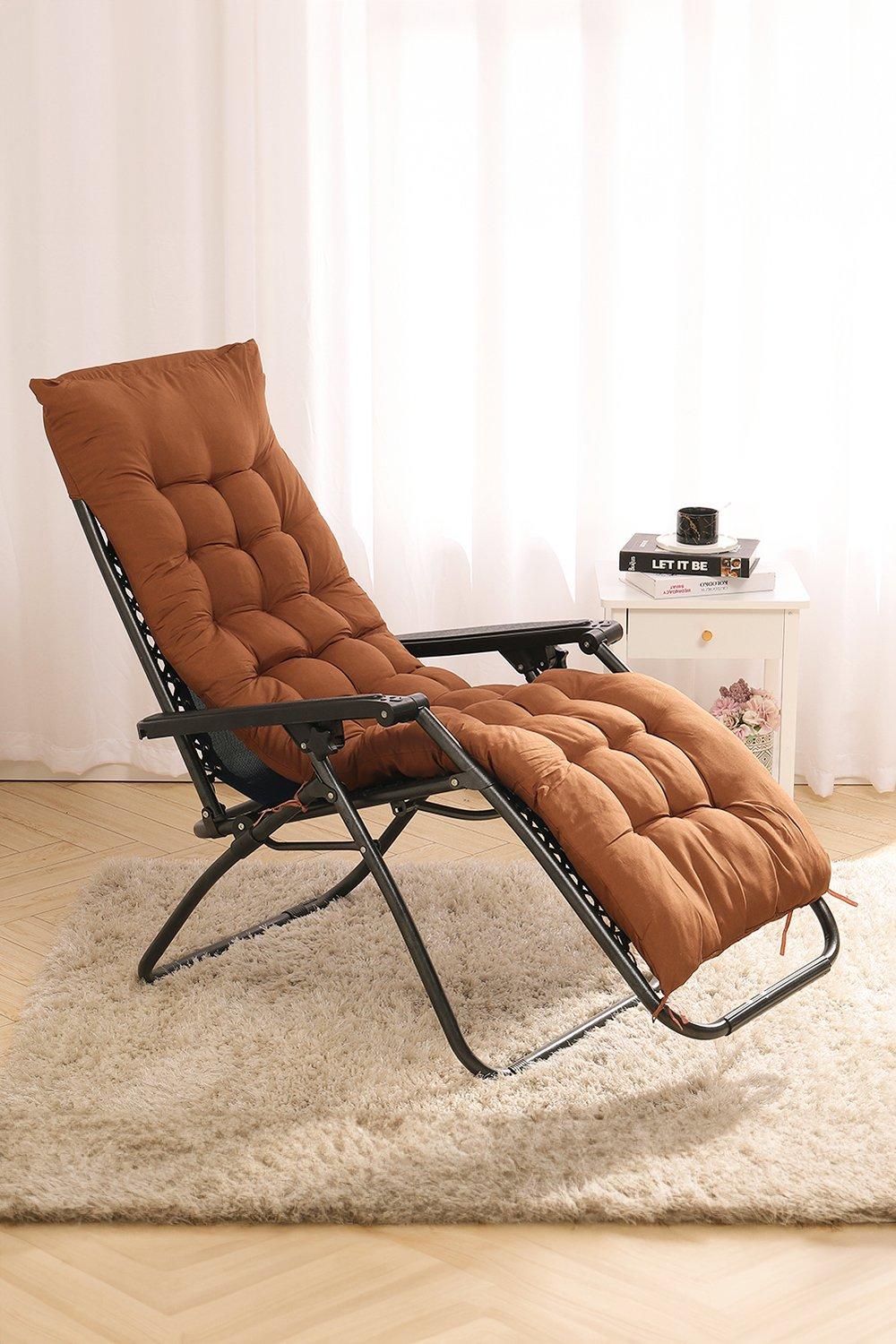 160*50cm Chic Recliner Garden Seat Cushion