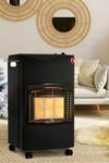 Living and Home Indoor/Outdoor Ceramic Gas Heater with Wheels thumbnail 1