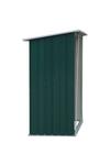 Living and Home Garden Outdoor Metal Firewood Log Storage Shed thumbnail 3