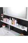 Living and Home Bathroom Self-Adhesive Shelf Waterproof Shower Rack thumbnail 3