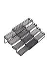 Living and Home 4 Tier Kitchen Expandable Spice Rack Cupboard Organiser Storage Holder For Cabinet thumbnail 2