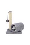 Living and Home Cat Scratching Post with Toys and Tunnel thumbnail 1