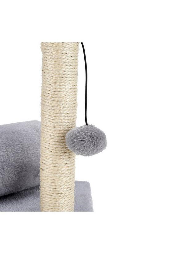 Living and Home Cat Scratching Post with Toys and Tunnel 5