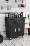 Living and Home Lockable Rolling Tool Storage Cabinet Trolley thumbnail 1
