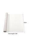 Living and Home 9.5M x 53Cm Plain Grey Non-Woven Embossed Wallpaper Roll thumbnail 3