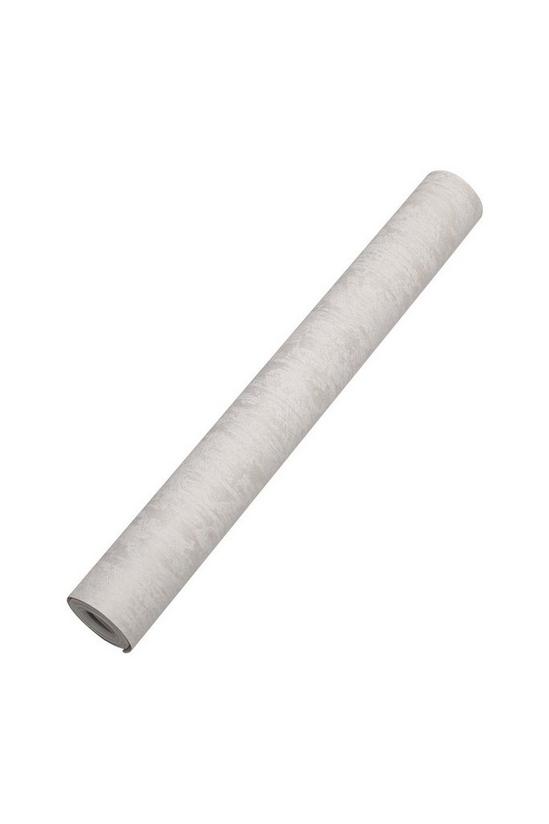 Living and Home 9.5M x 53Cm Plain Grey Non-Woven Embossed Wallpaper Roll 5