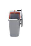 Living and Home 9L Hanging Waste Bin Inner bucket Trash Can With Sliding Lid Kitchen Bathroom thumbnail 4