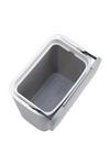 Living and Home 9L Hanging Waste Bin Dustbin Wall-Mounted Trash Can with Lid and Pressure Ring Kitchen Bathroom thumbnail 4
