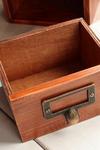 Living and Home Retro Wooden Drawer Organizer Box with 3 Drawer thumbnail 5