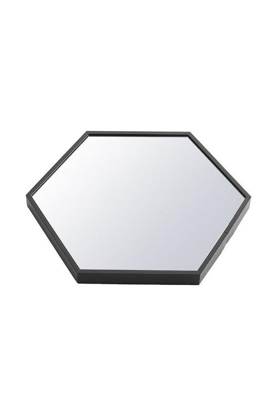 Living and Home Wall Mounted Modern Hexagon Vanity Mirror for Living Room Bathroom 3