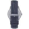 Heritor Automatic Heritor Automatic Davies Semi-Skeleton Leather-Band Watch - Silver/White thumbnail 2