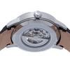 Heritor Automatic Heritor Automatic Davies Semi-Skeleton Leather-Band Watch - Silver/White thumbnail 4