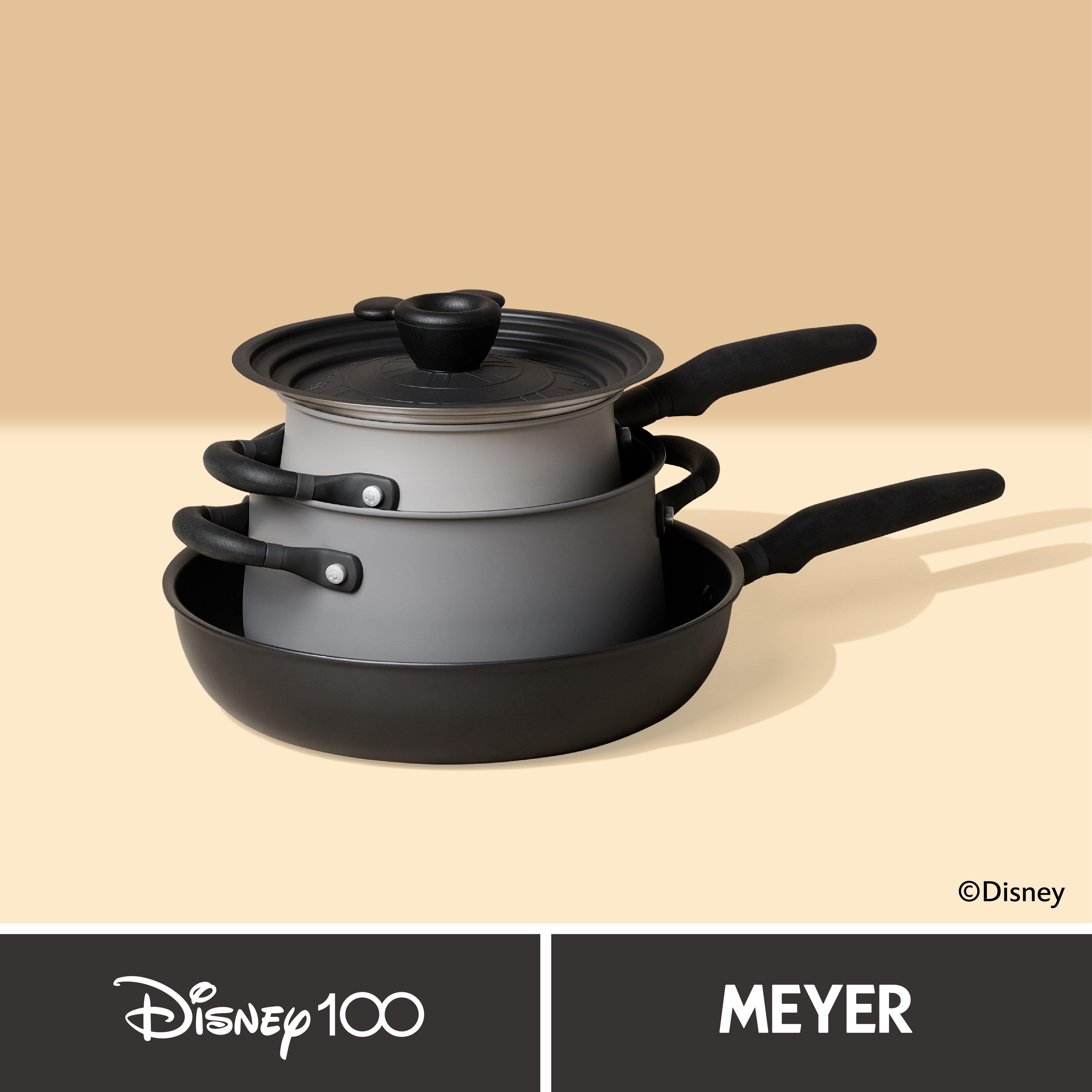 Pots Pans Disney Stackable 4 Piece Non Stick Pan Set Disney