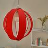 ValueLights J90 Red Ceiling Pendant Shade thumbnail 4