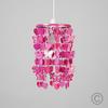ValueLights Pink Ceiling Pendant Droplets Shade thumbnail 2
