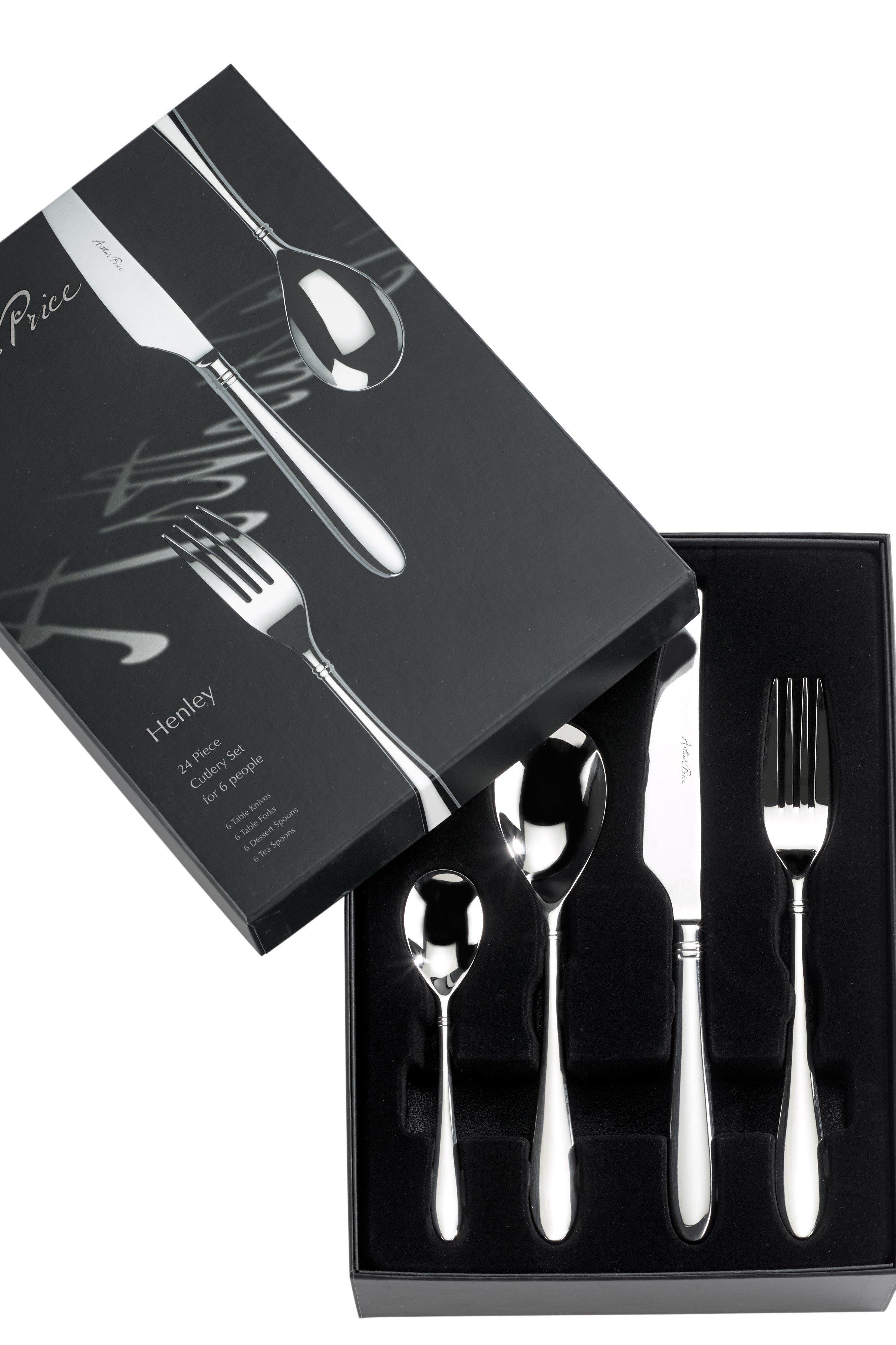 Cutlery Signature Henley Stainless Steel 24 Piece 6 Person