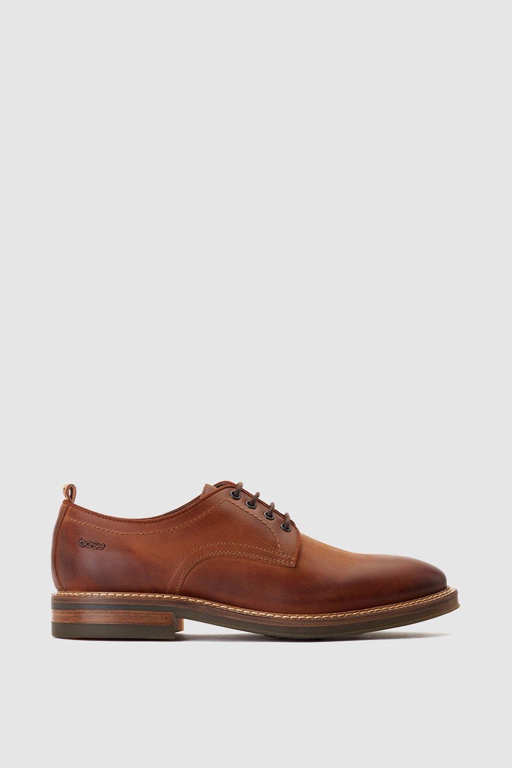 Shoes | Tatra' Pull Up Leather Derby Shoe | Base London