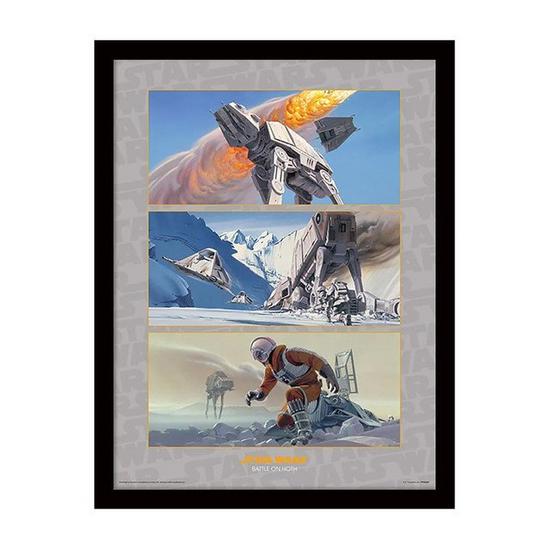 Star Wars Star Wars (Battle On Hoth) 30 x 40cm Framed Collector Print 2