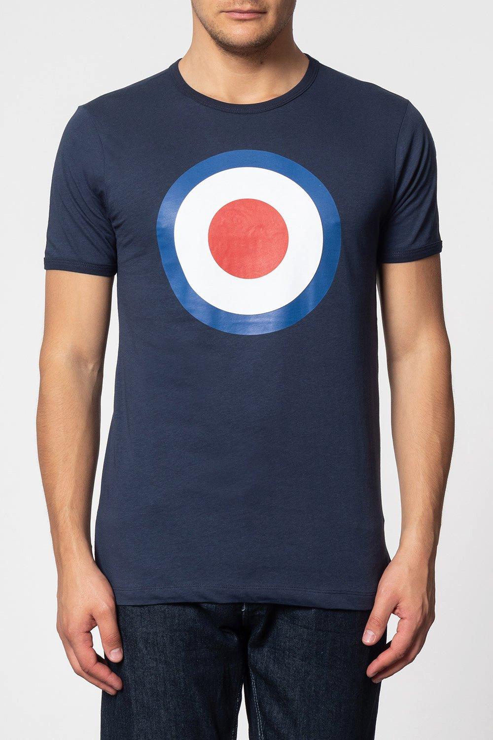 T-Shirts | 'Ticket' Target Print T-Shirt | Merc London