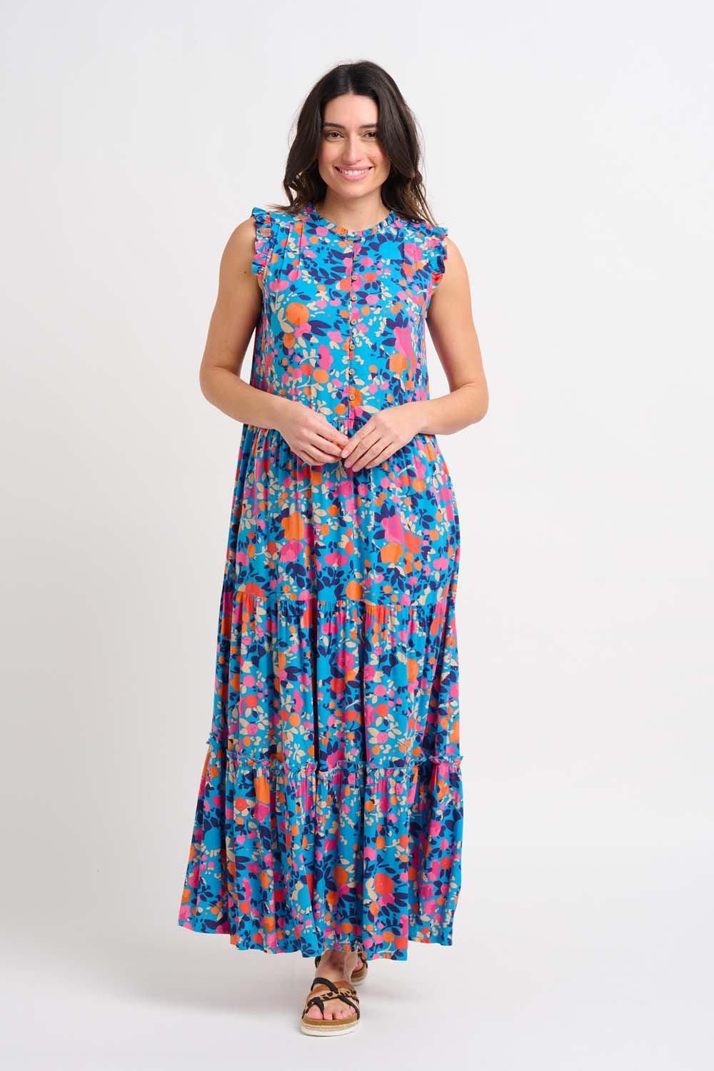 Dresses | Bloom Floral Maxi Dress | Brakeburn