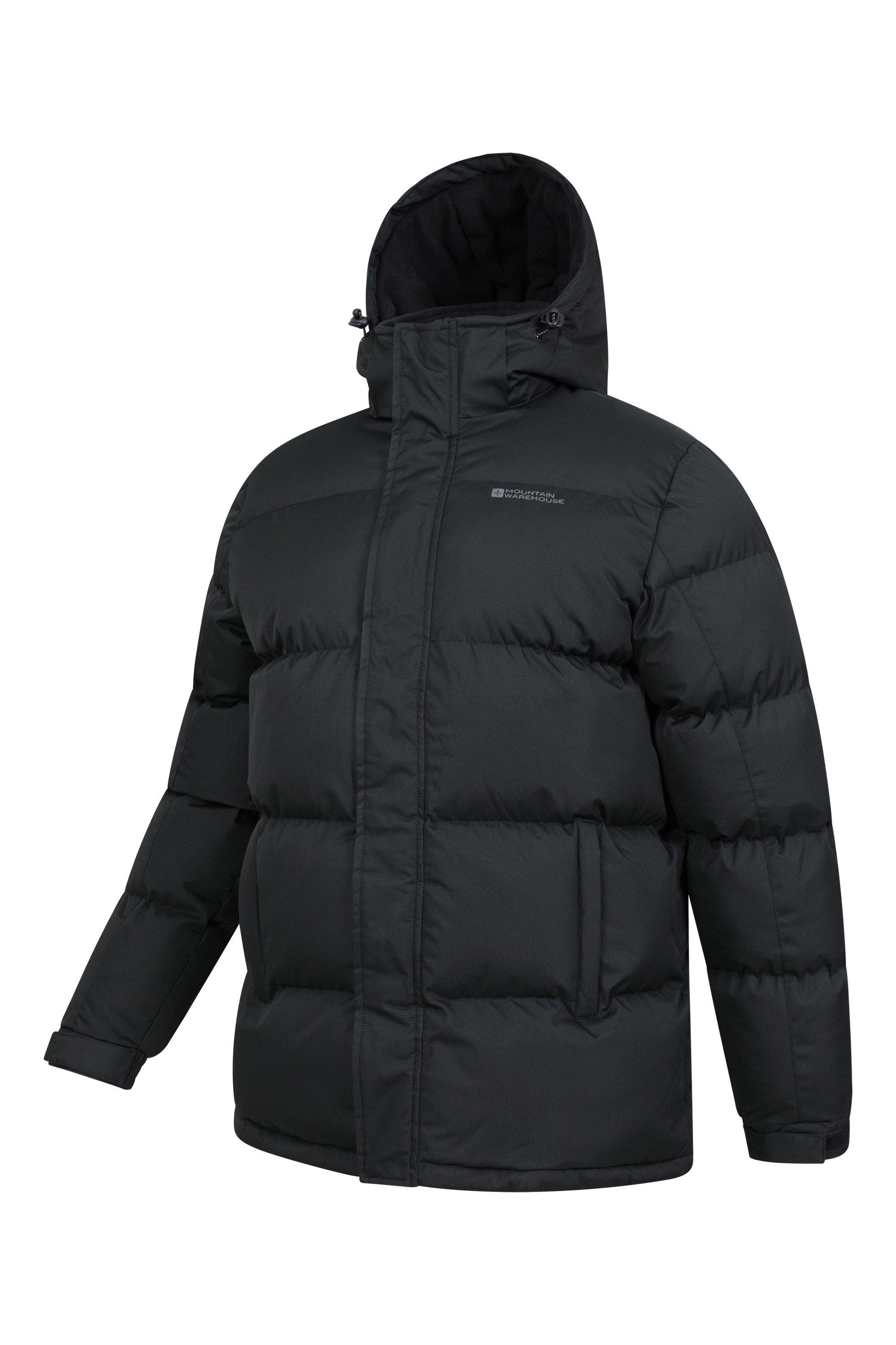 Mountain Warehouse Mens Padded Jacket Puffer Water Resistant Winter Snow  Coat