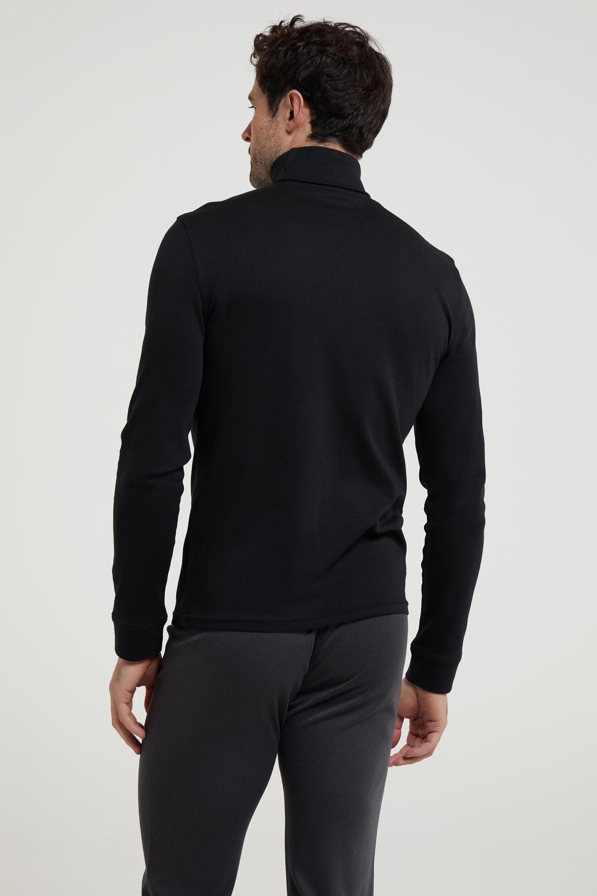 Mens ski roll hot sale neck tops