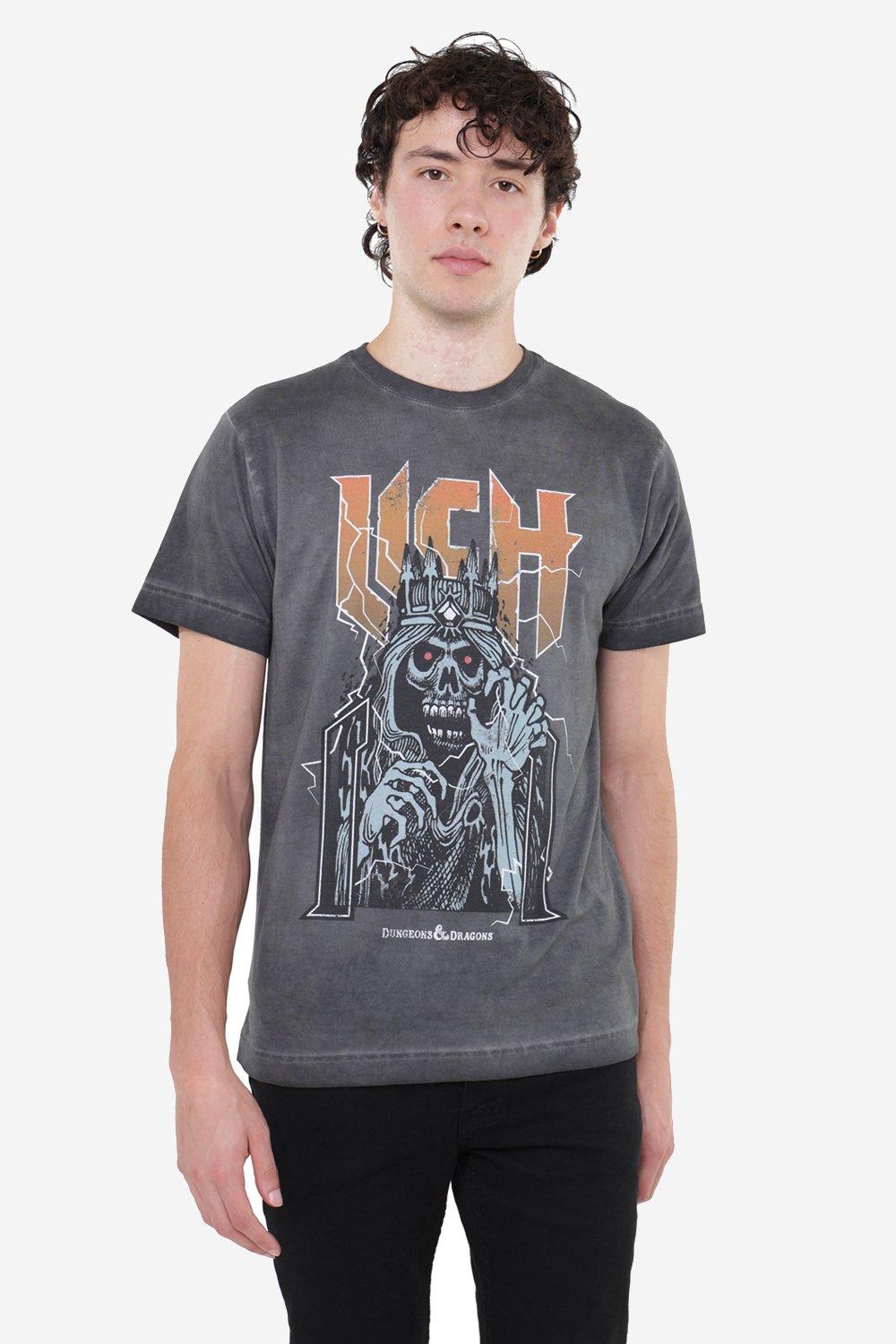 T-Shirts | Demilich Lightning Mens Vintage Wash T-Shirt | Dungeons ...