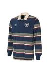 Umbro RFU Colour Block Striped Rugby LS Shirt thumbnail 1