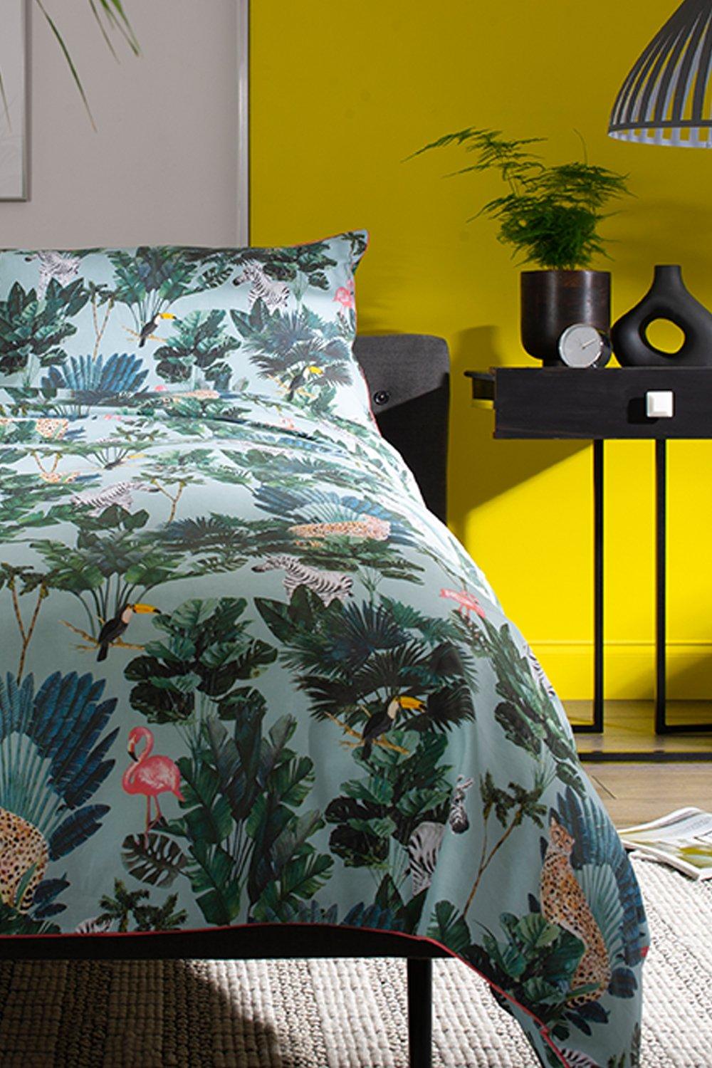 Bedding | Menagerie Printed 100% Cotton Bedding Duvet Set | Deyongs