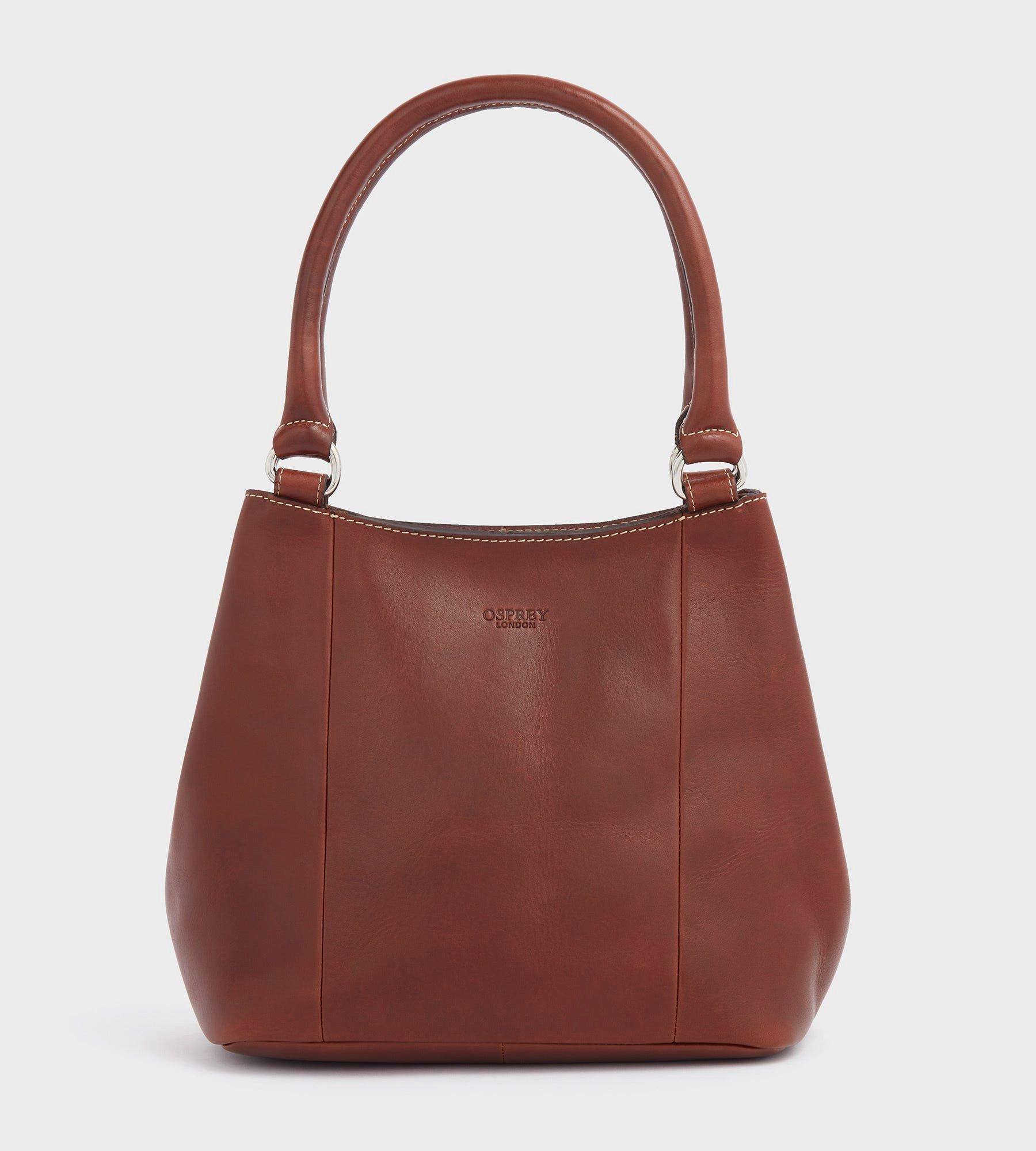 Bags Purses The Narissa Leather Hobo Bag OSPREY LONDON