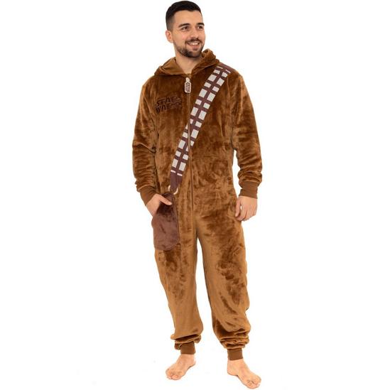 Star Wars Chewbacca Onesie Fleece All In One 3