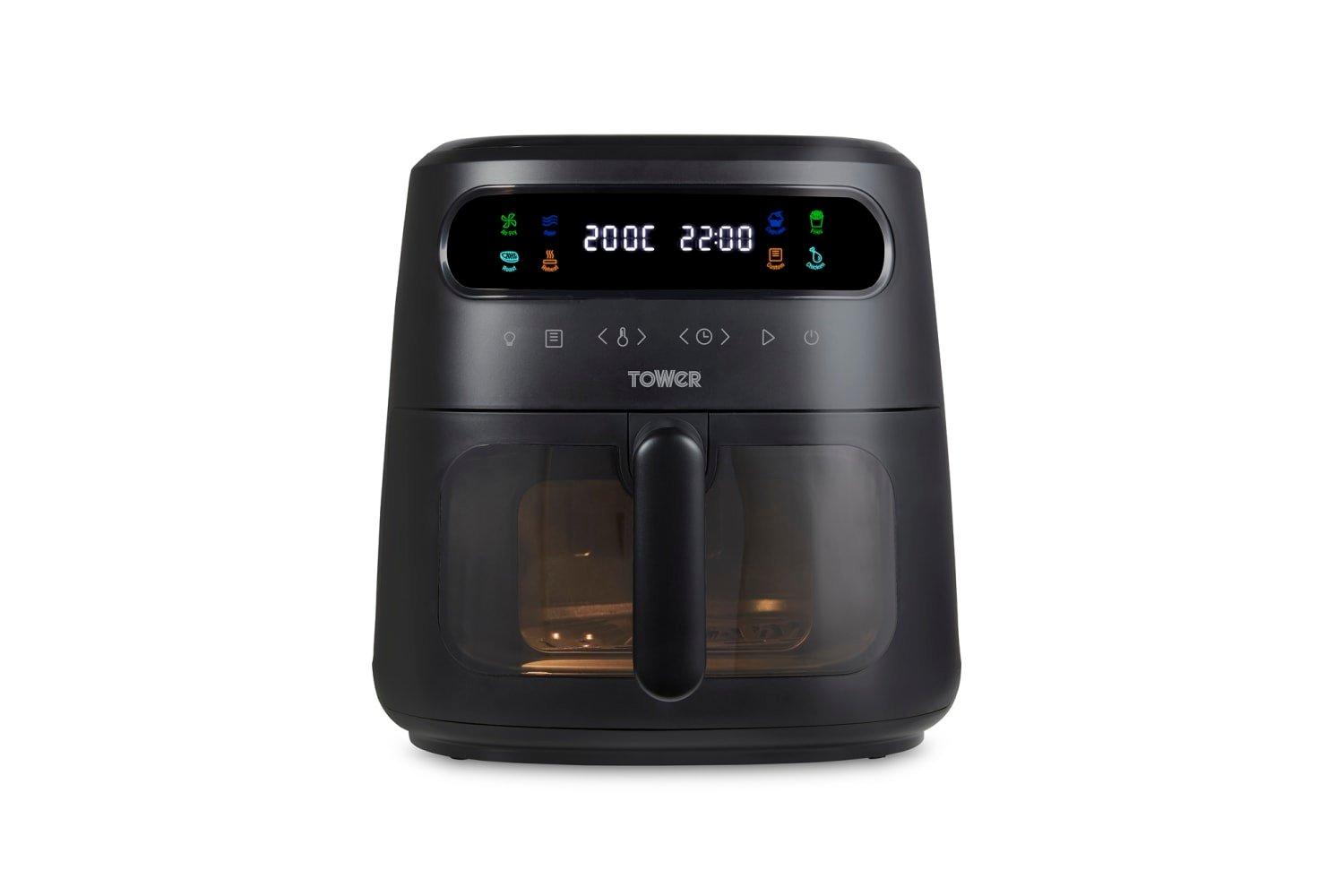 Fryers | Vortx Vizion 7.5L Air Fryer With Colour Display Digital | Tower