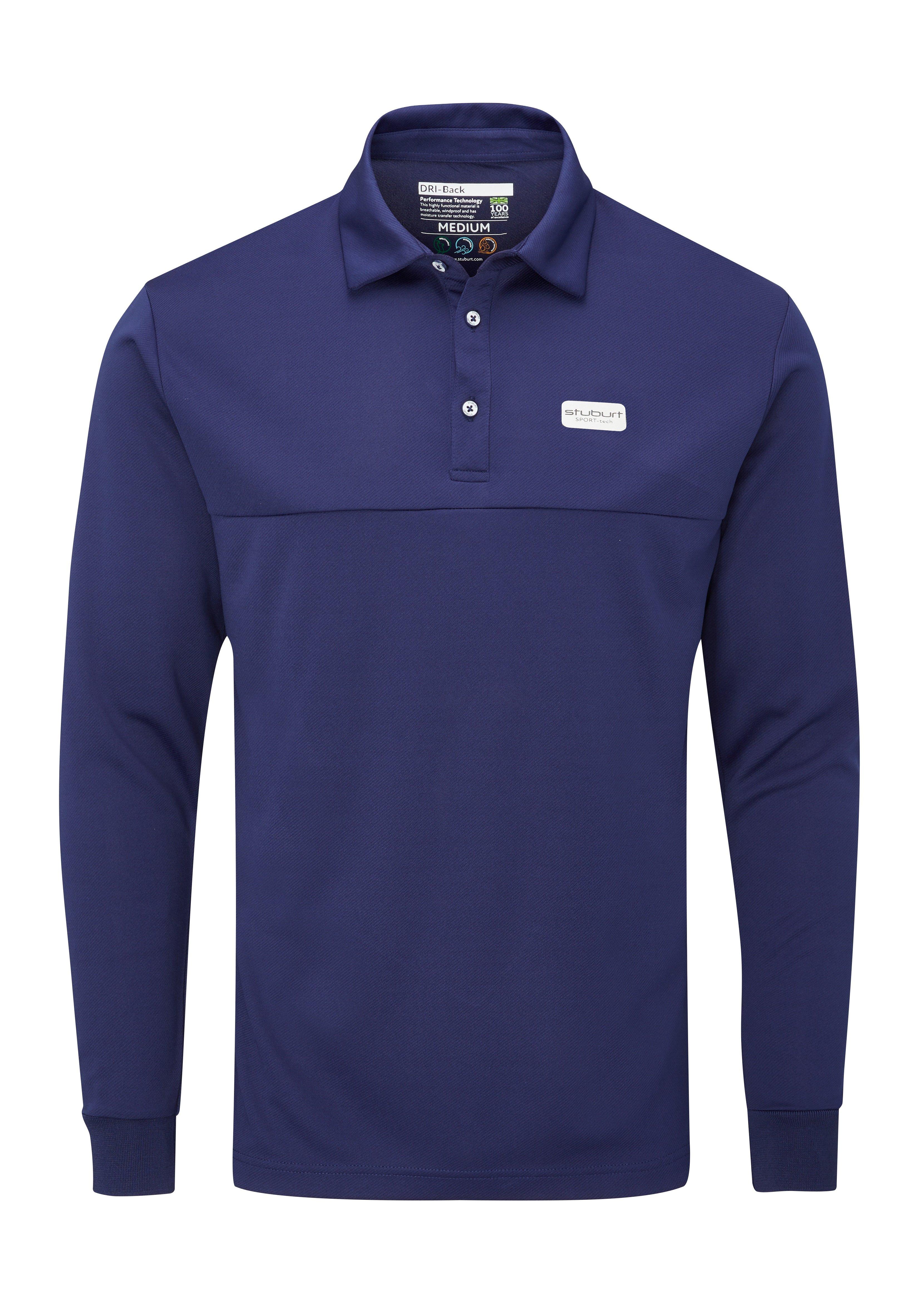 TECH POLO SHIRTS L S - MID NAVY (BE-31024) DAIWA PIER39(ダイワ ...