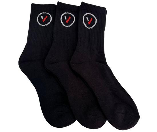 3-pack terry socks