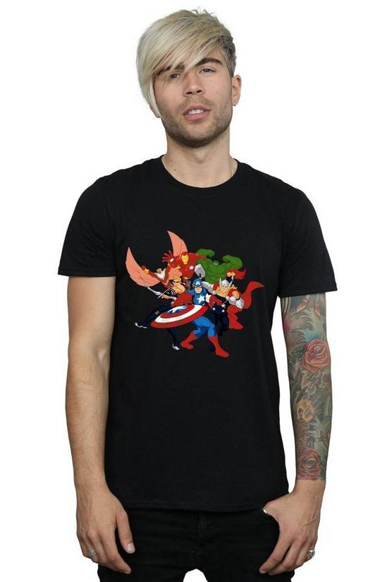 Marvel Avengers Assemble Comic Team T-Shirt 1