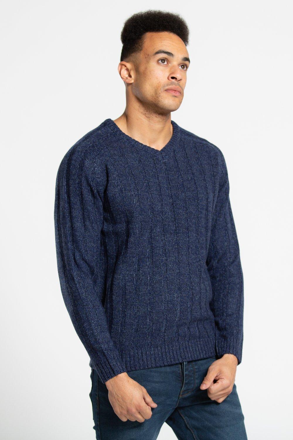 Jumpers & Cardigans | V-Neck Jumper With Twist | Kensington Eastside