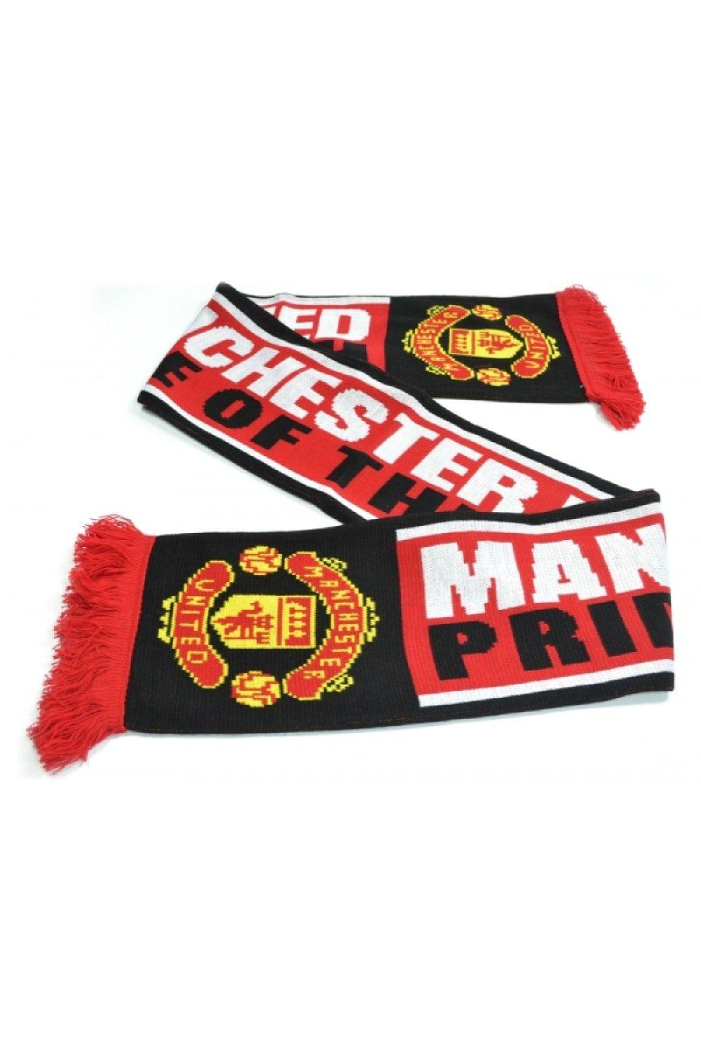 Gloves & Scarves | Pride Of The North Scarf | Manchester United FC